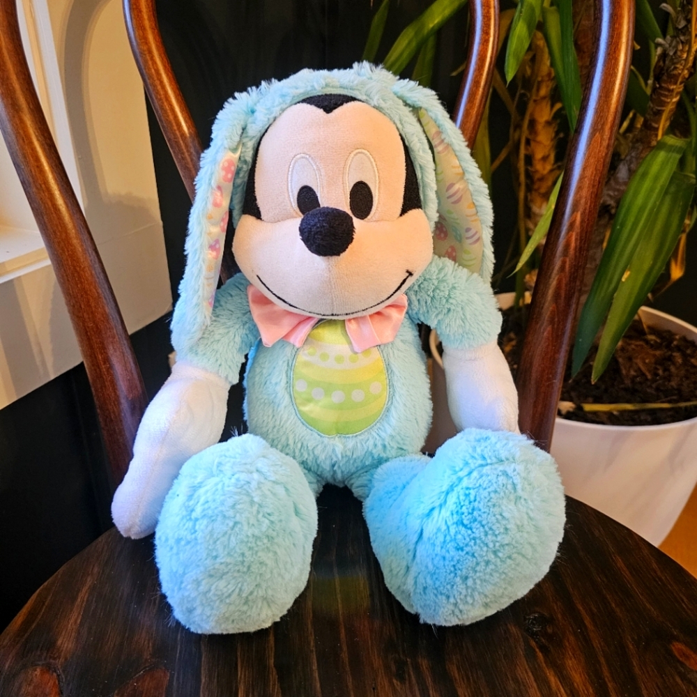 Mickie Mouse Disney Easter Bunny Plush collectable
